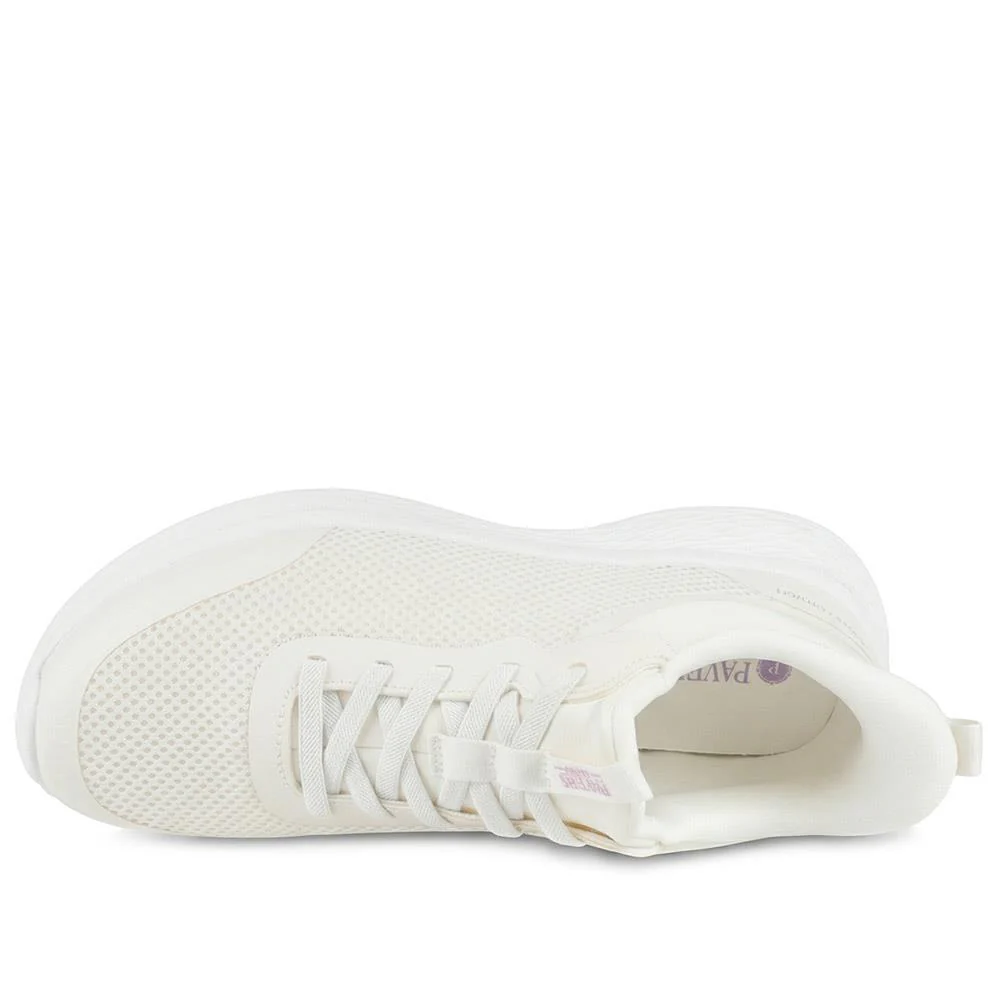 Pavers Active Wide Fit Easy Step In Trainers - VSHI43004 / 329 307 - Off White - Image 4