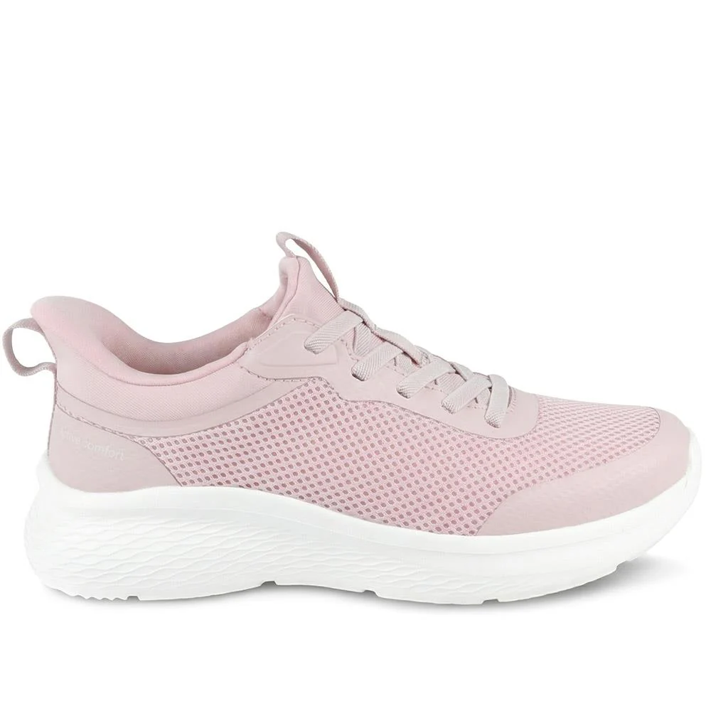 Pavers Active Wide Fit Easy Step In Trainers - VSHI43004 / 329 307 - Pink - Image 2