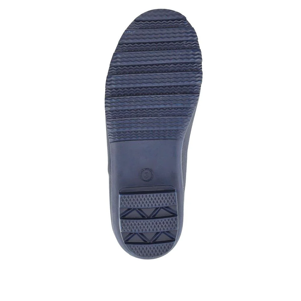 Paw Print Chelsea Wellington Boots - RAI40005 / 326 490 - Navy - Image 5