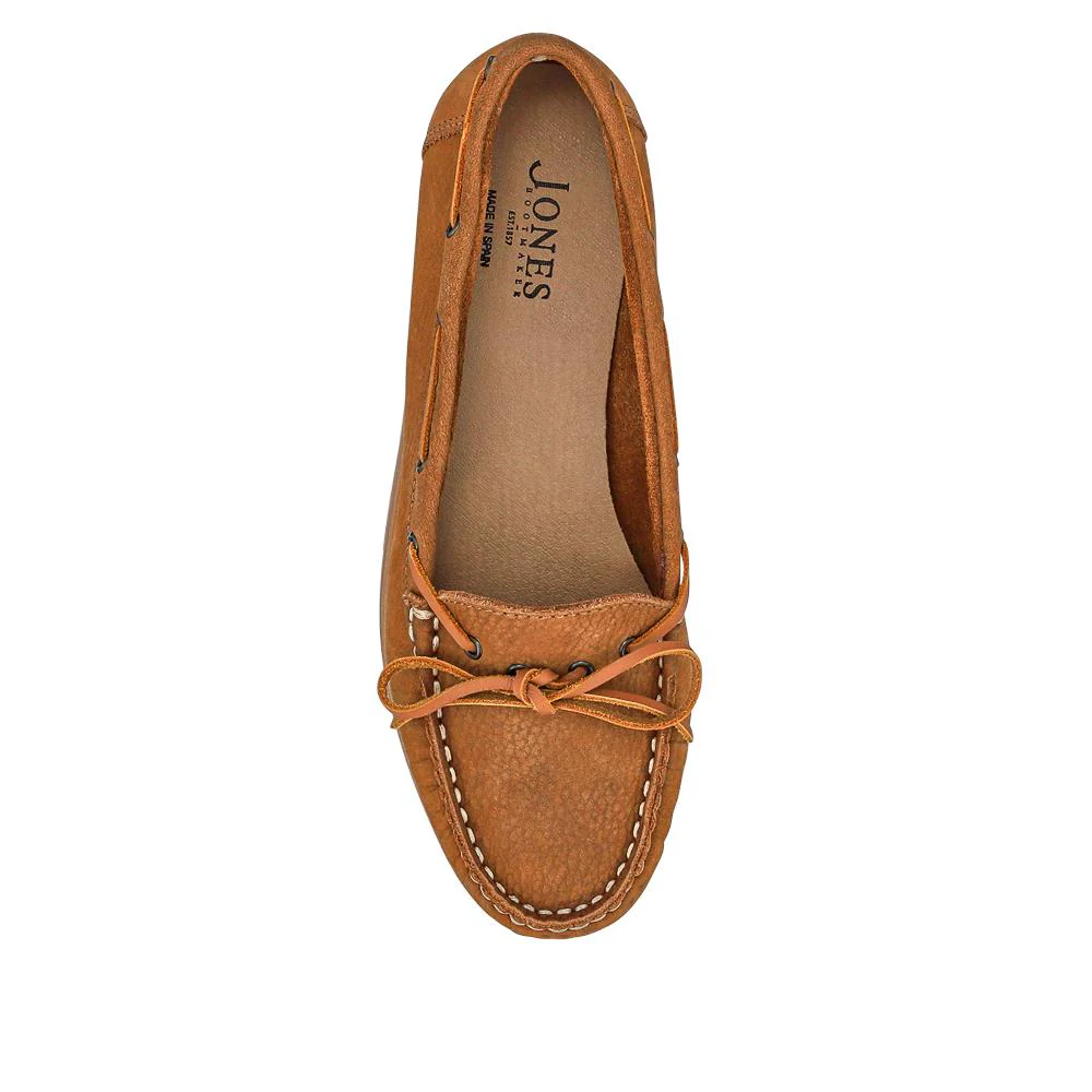 Penella Hand-Stitched Leather Moccasins - PENELLA / 327 210 - Tan - Image 5