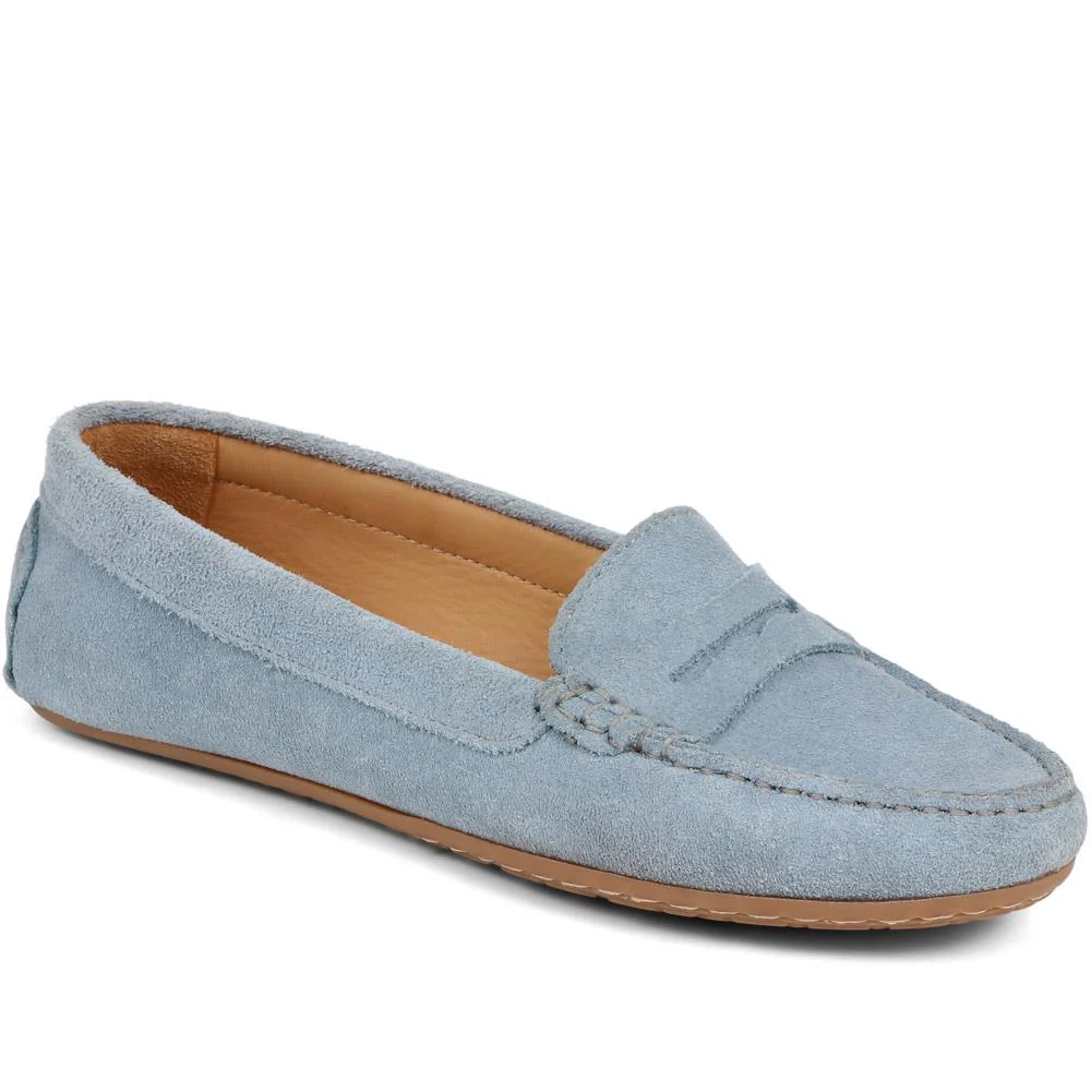 Penelopie Leather Moccasins - PENELOPIE / 322 368 - Image 3