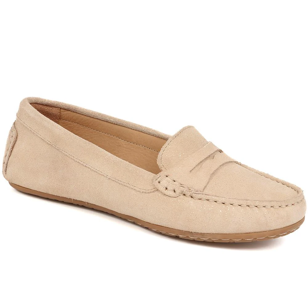 Penelopie Leather Moccasins - PENELOPIE / 322 368 - Image 4