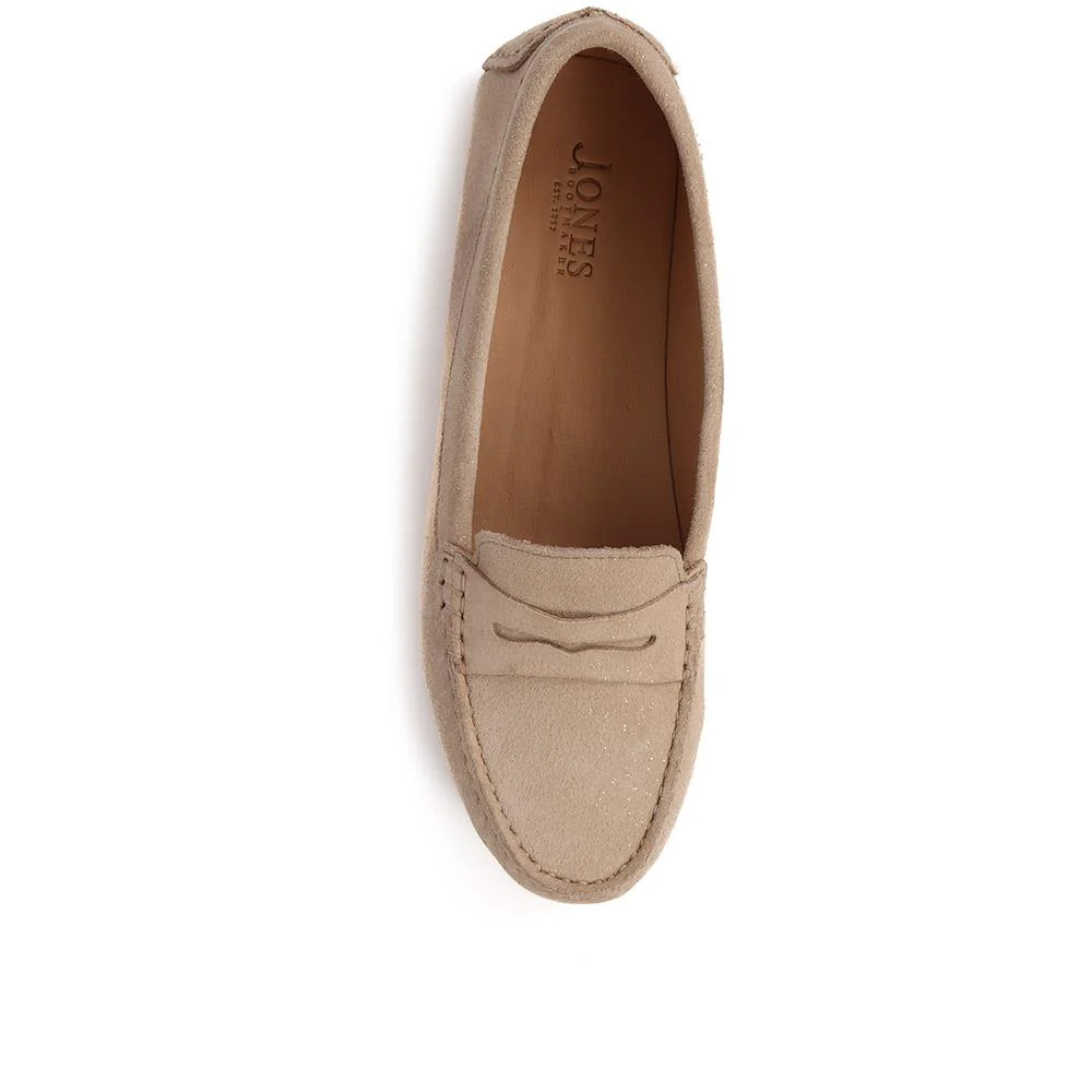 Penelopie Leather Moccasins - PENELOPIE / 322 368 - Sand - Image 6