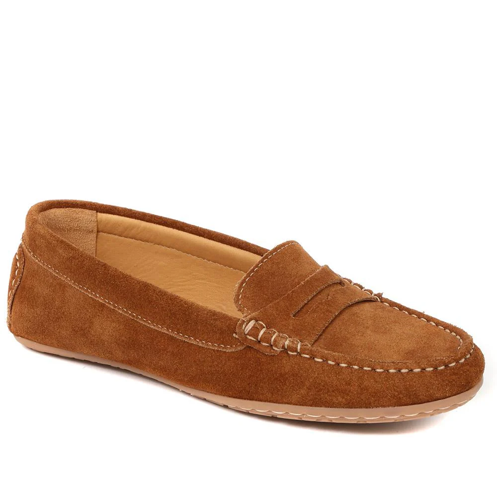Penelopie Leather Moccasins - PENELOPIE / 322 368 - Image 2