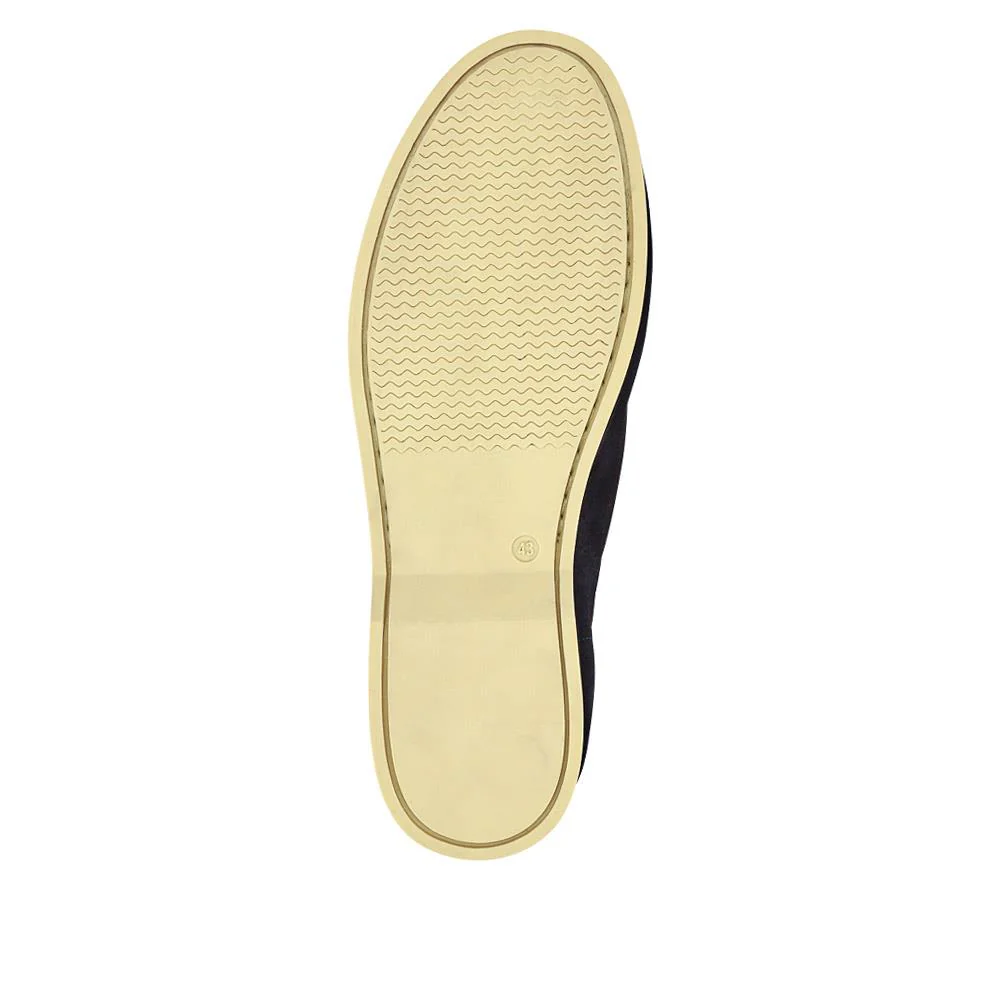 Phenix Leather Moccasins - PHENIX / 327 101 - Navy - Image 4