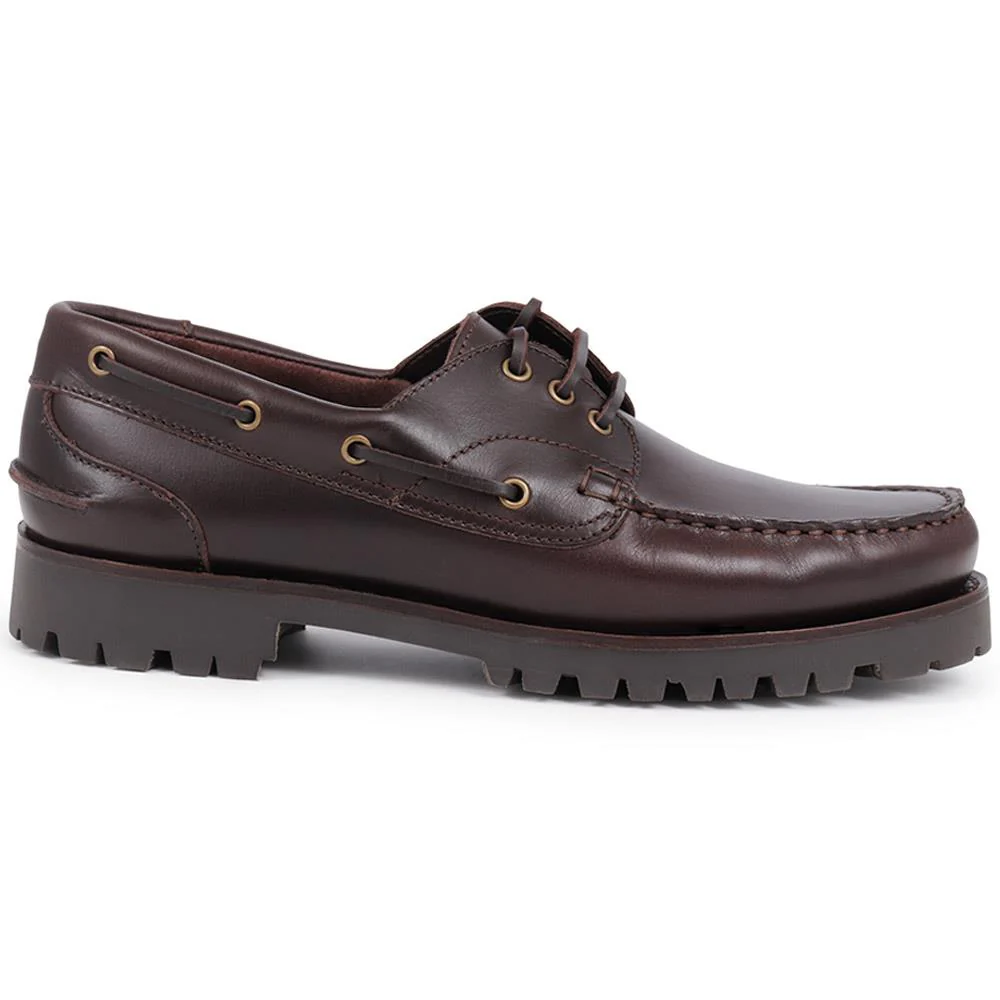 Pickering2 Leather Boat Shoes - PICKERING2 / 325 137 - Dark Brown - Image 2