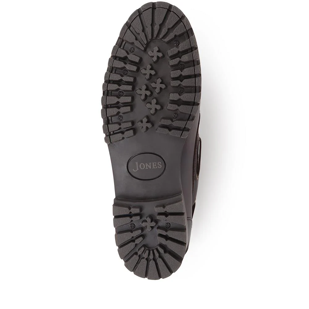 Pickering2 Leather Boat Shoes - PICKERING2 / 325 137 - Dark Brown - Image 4