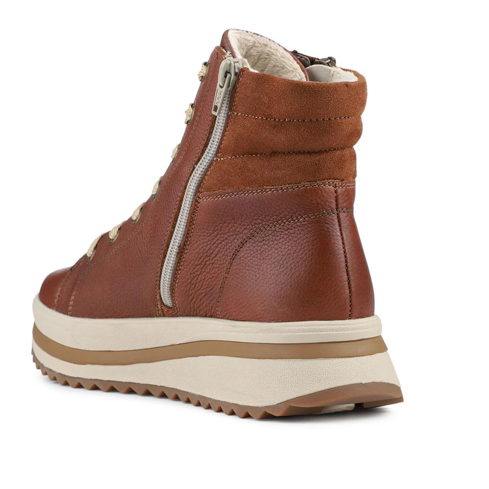 Platform Ankle Boots - RKR42534 / 327 697 - Brown - Image 3