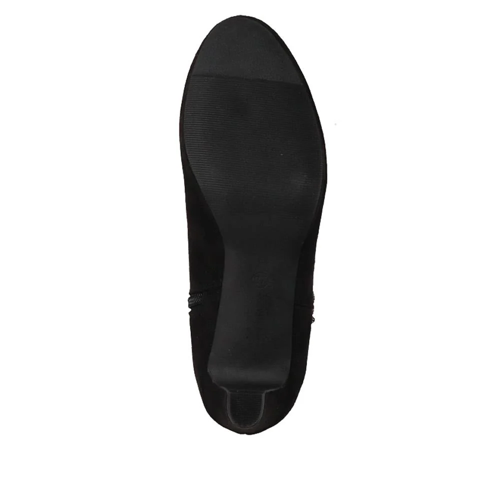 Platform-Heeled Ankle Boots - PLAN40017 / 326 212 - Black - Image 5