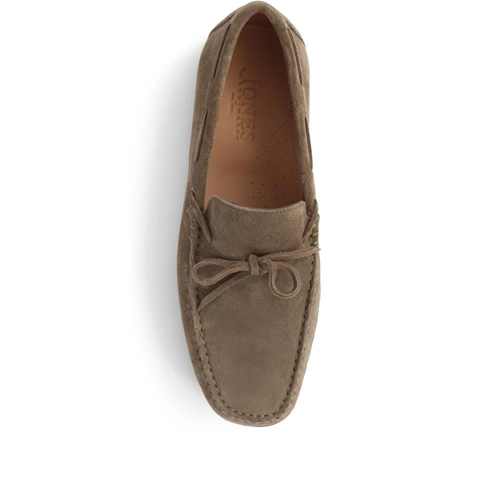 Plymouth Leather Moccasins - PLYMOUTH / 325 094 - Olive Suede - Image 5