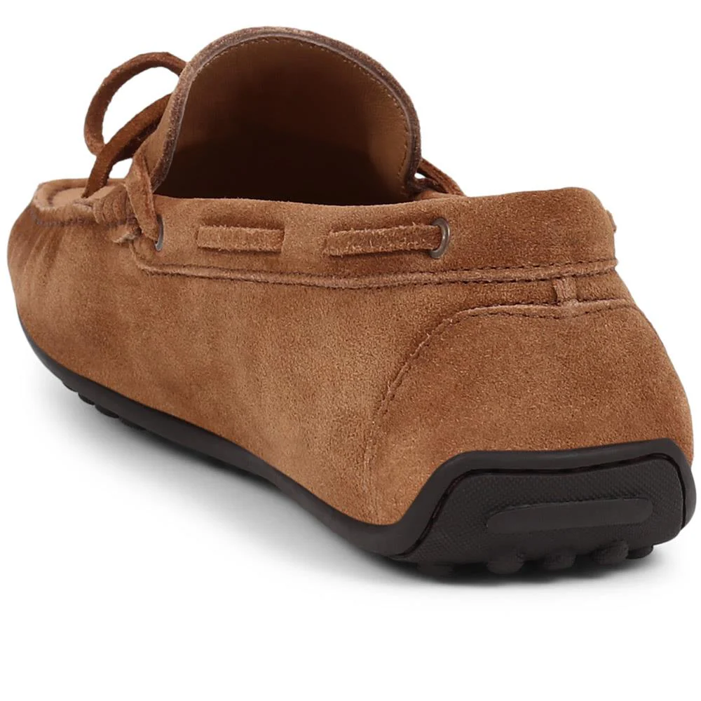 Plymouth Leather Moccasins - PLYMOUTH / 325 094 - Tan Suede - Image 3