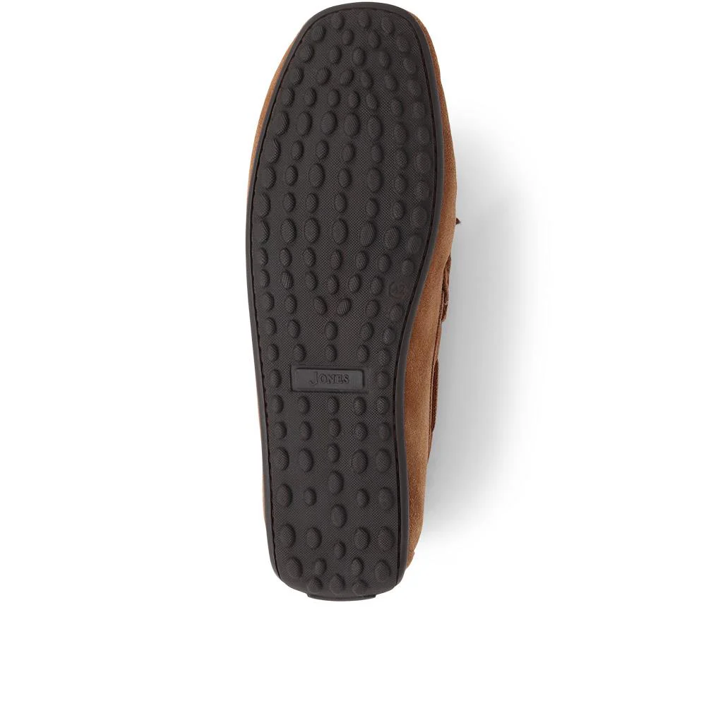 Plymouth Leather Moccasins - PLYMOUTH / 325 094 - Tan Suede - Image 4