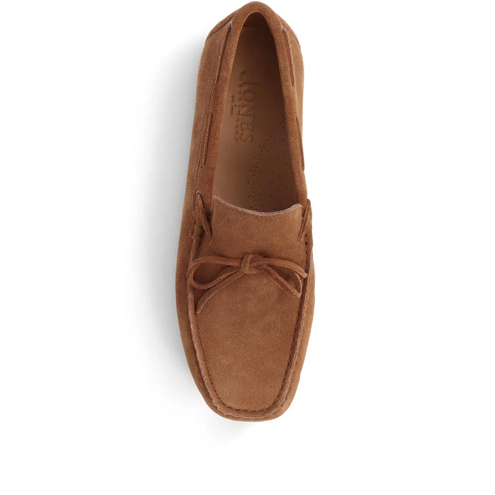 Plymouth Leather Moccasins - PLYMOUTH / 325 094 - Tan Suede - Image 5