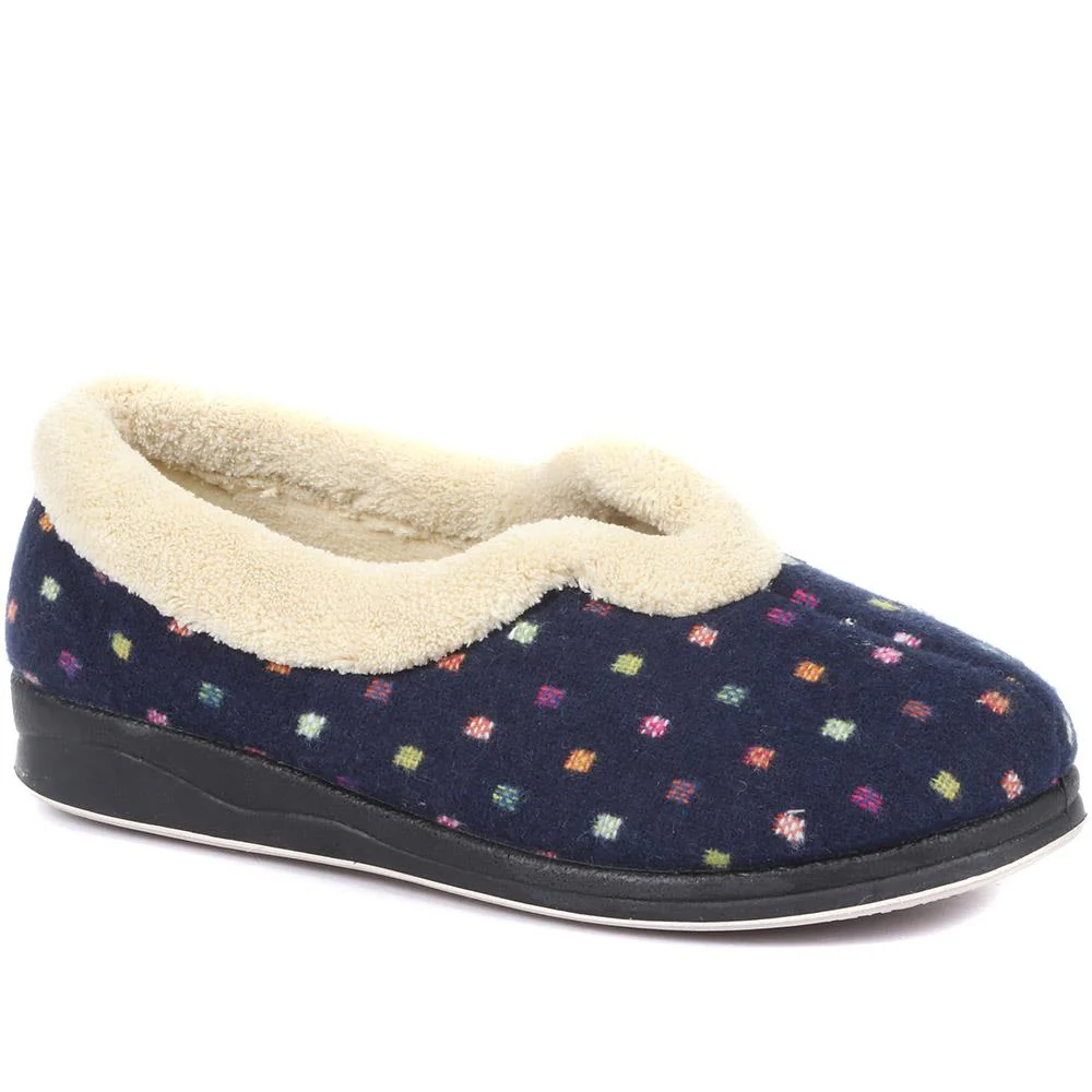 Polka Dot Slippers - QING34003 / 320 210 - Image 2