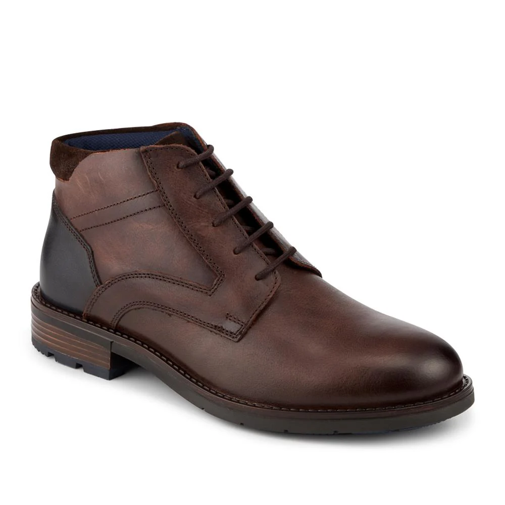 Premium Leather Lace Up Chukka Boots - ITAR42010 / 328 375
