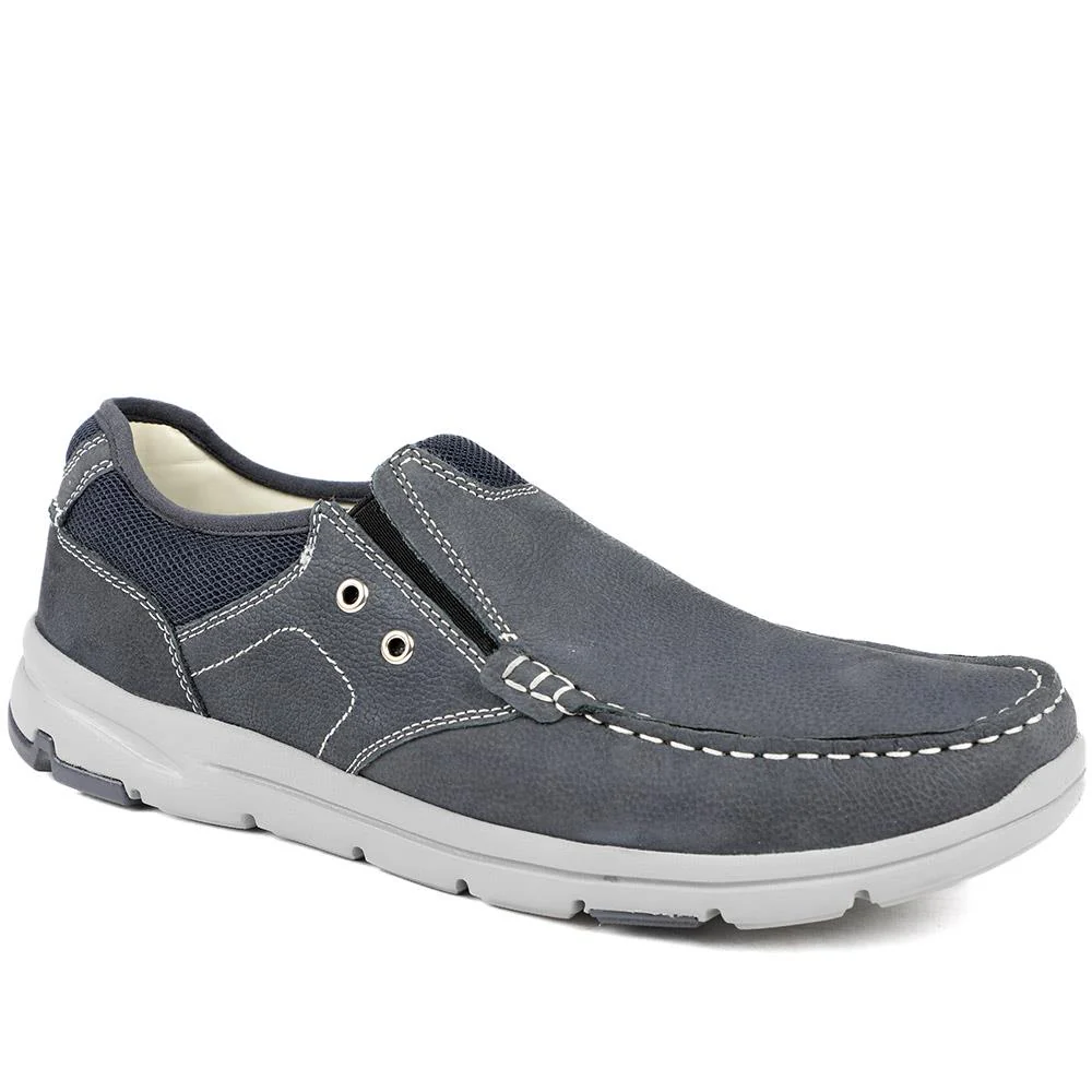 Premium Leather Slip On Shoes - SHAFI43002 / 329 320
