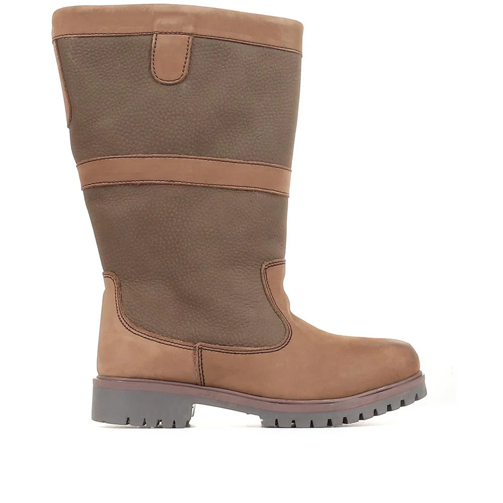 Pull On Snow Boots - FOO34001 / 320 996 - Brown - Image 2