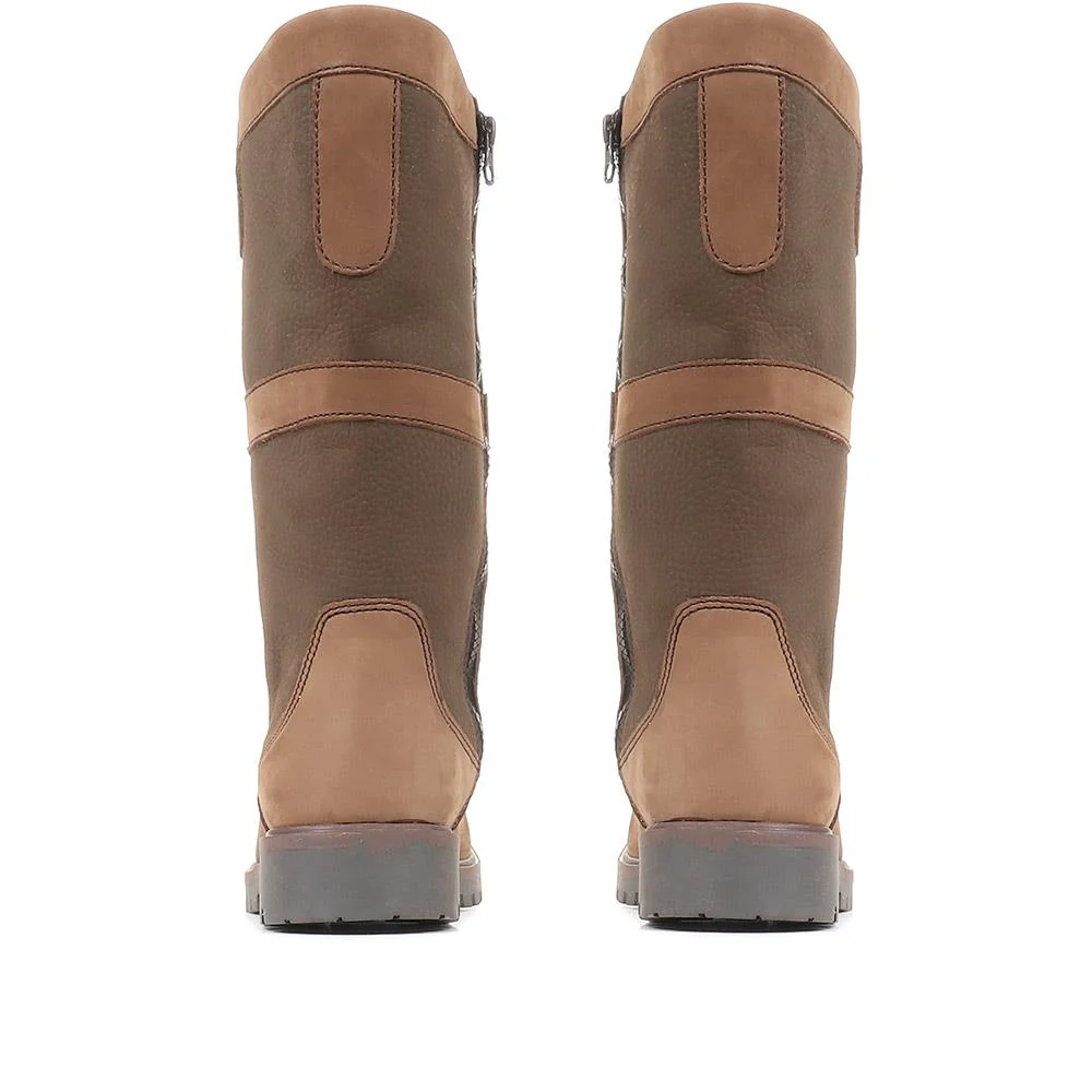 Pull On Snow Boots - FOO34001 / 320 996 - Brown - Image 3