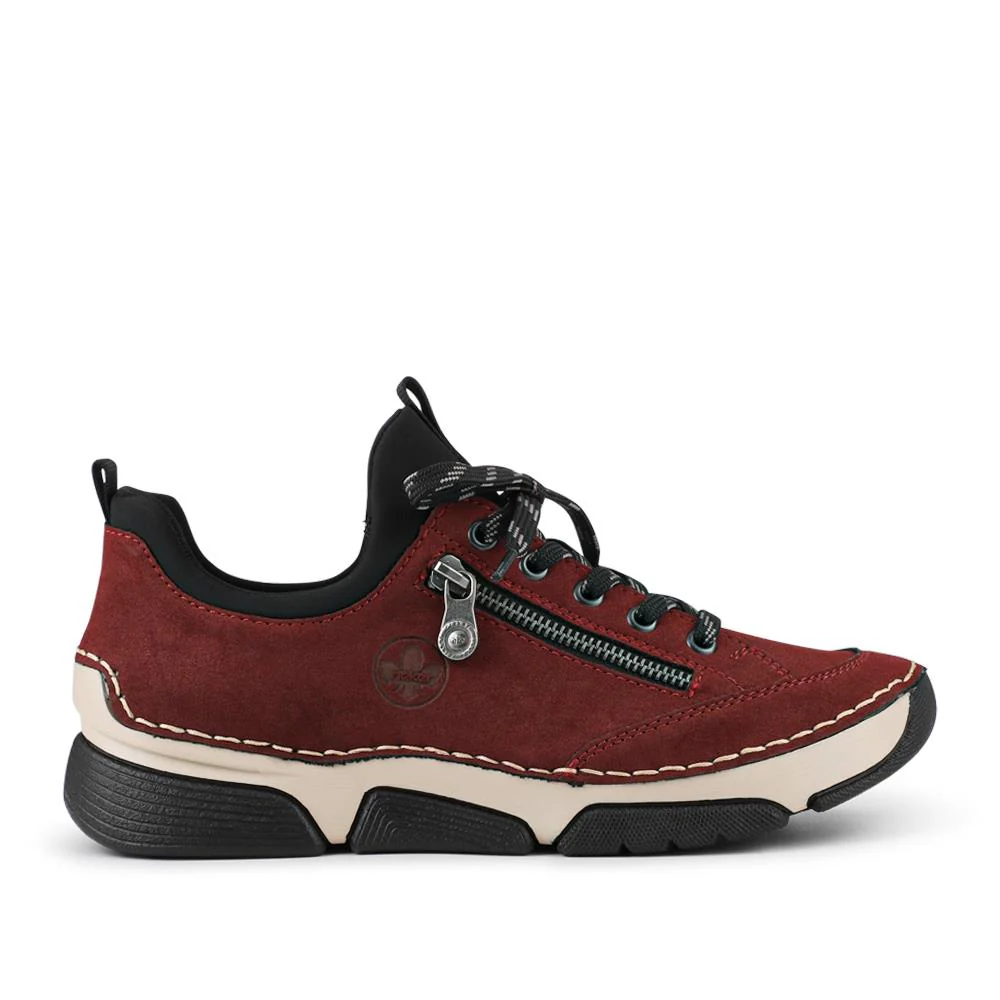 Pull-On Trainers - RKR36501 / 322 433 - Burgundy - Image 2