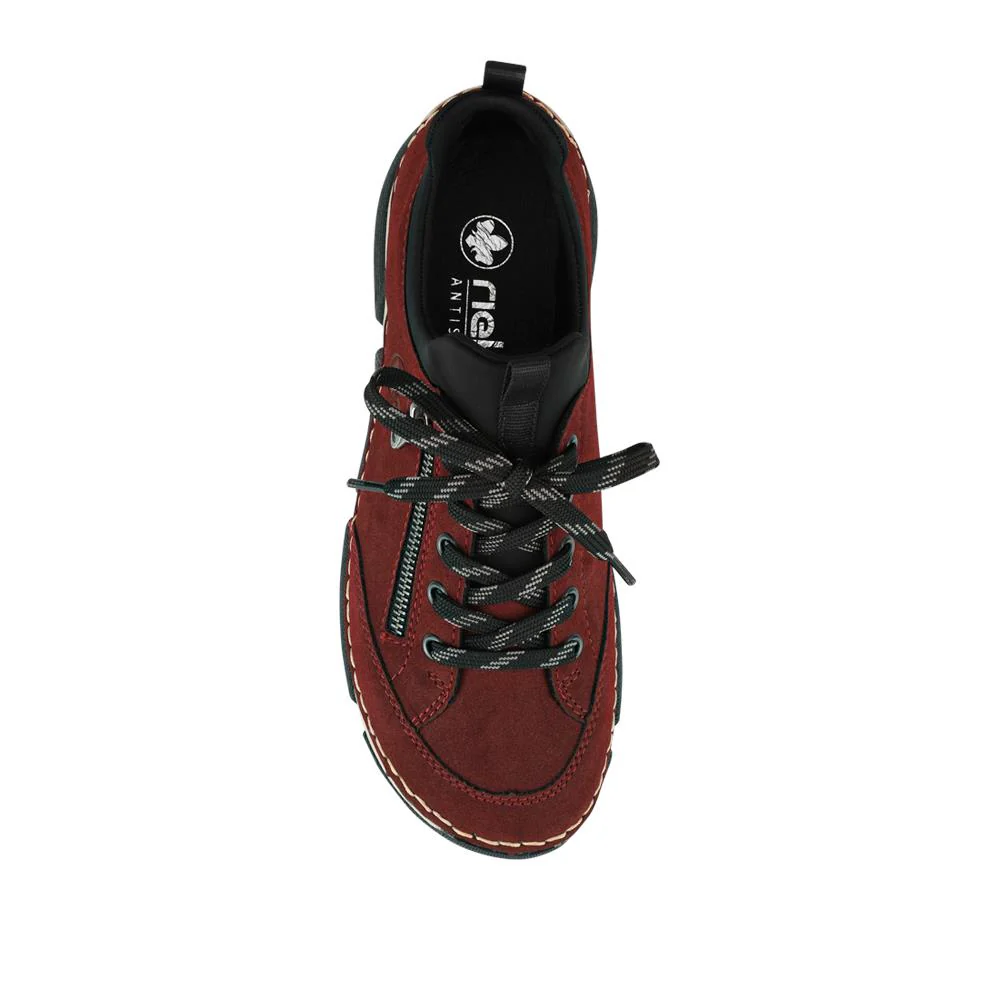 Pull-On Trainers - RKR36501 / 322 433 - Burgundy - Image 4