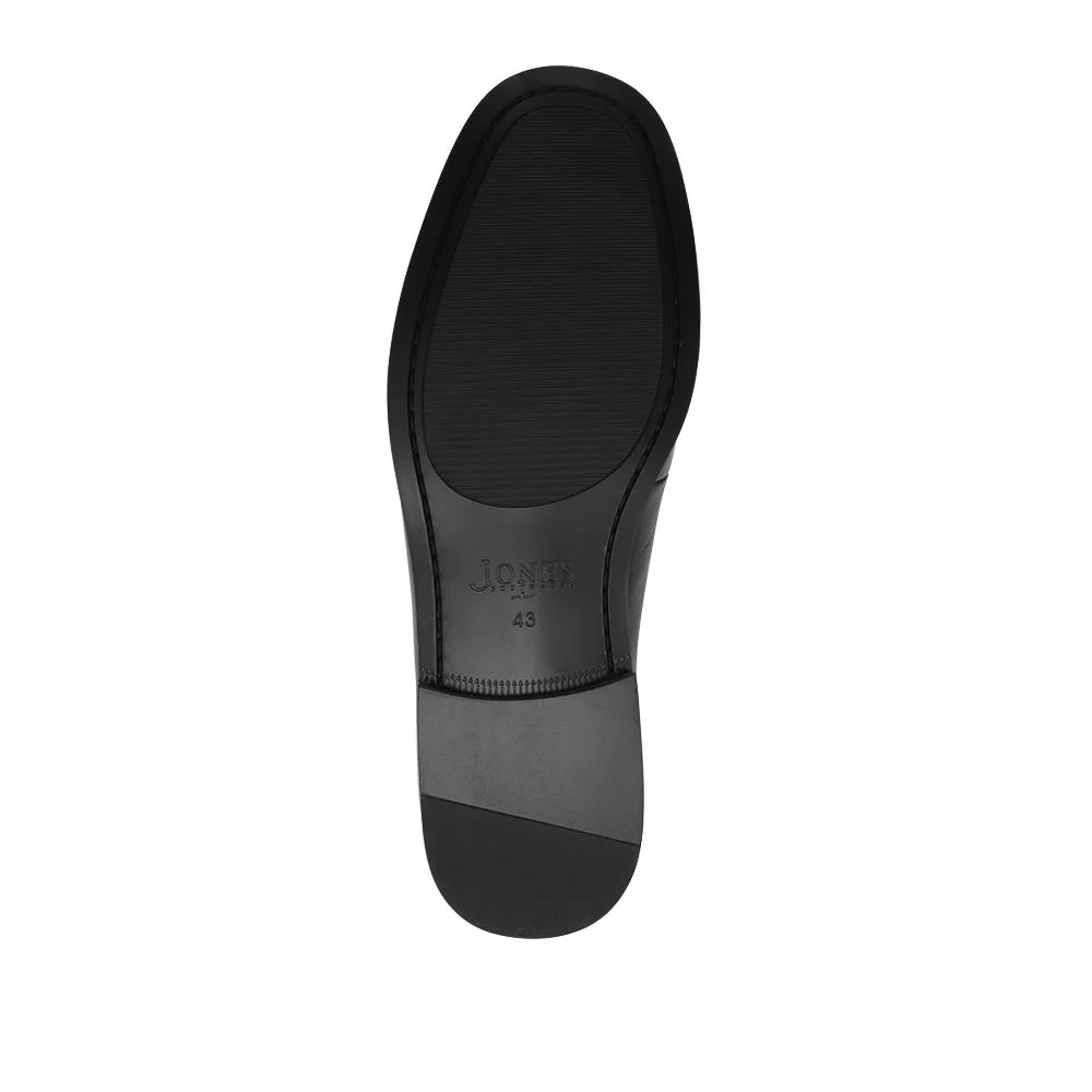 Quadir Slip On Leather Penny Loafers - QUADIR / 328 620 - Black - Image 5