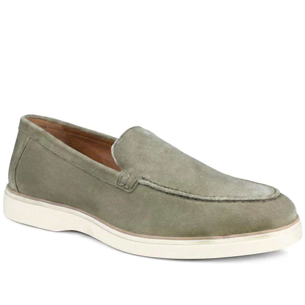 Quarius All Leather Slip On Shoes - QUARIUS / 329 384 - Image 2