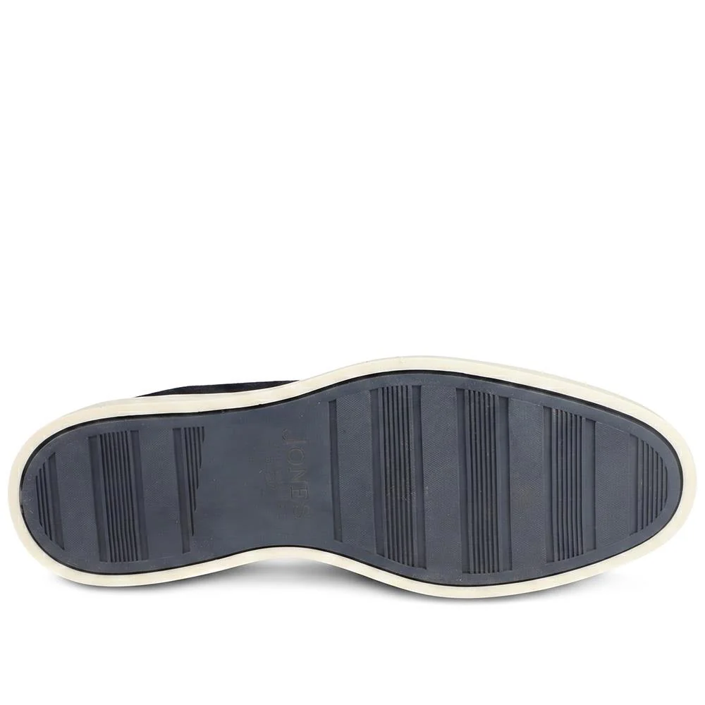 Quarius All Leather Slip On Shoes - QUARIUS / 329 384 - Navy Suede - Image 5