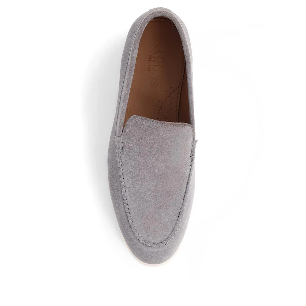 Raiden Suede Loafers - RAIDEN / 325 112 - Grey Suede - Image 11