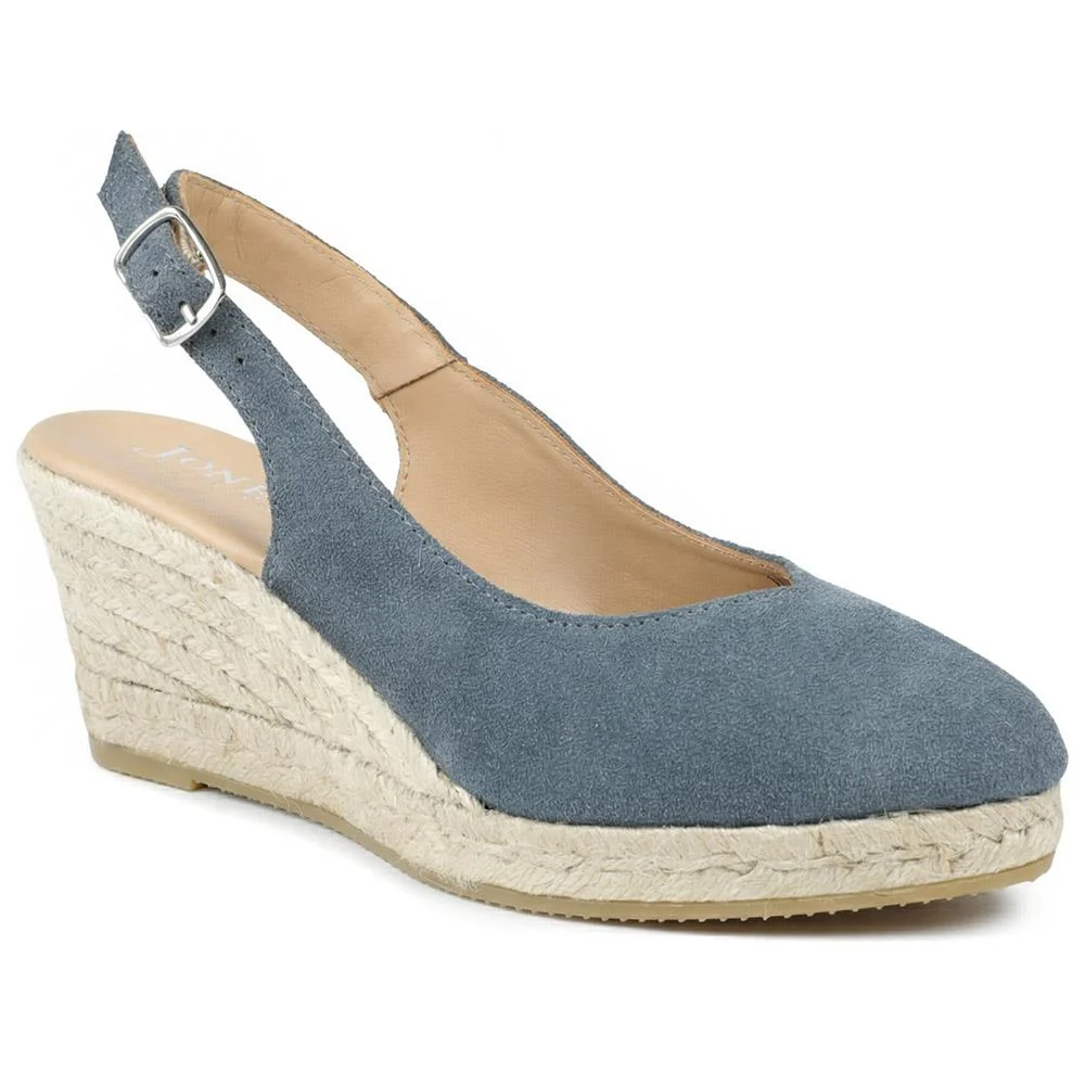 Raisa Leather Buckle Fasten Espadrilles - RAISA / 329 414
