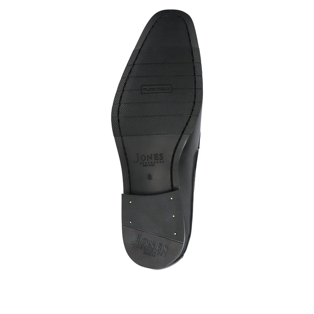 Ralphie Smart Leather Slip-On Shoes - RALPHIE / 326 800 - Black - Image 5