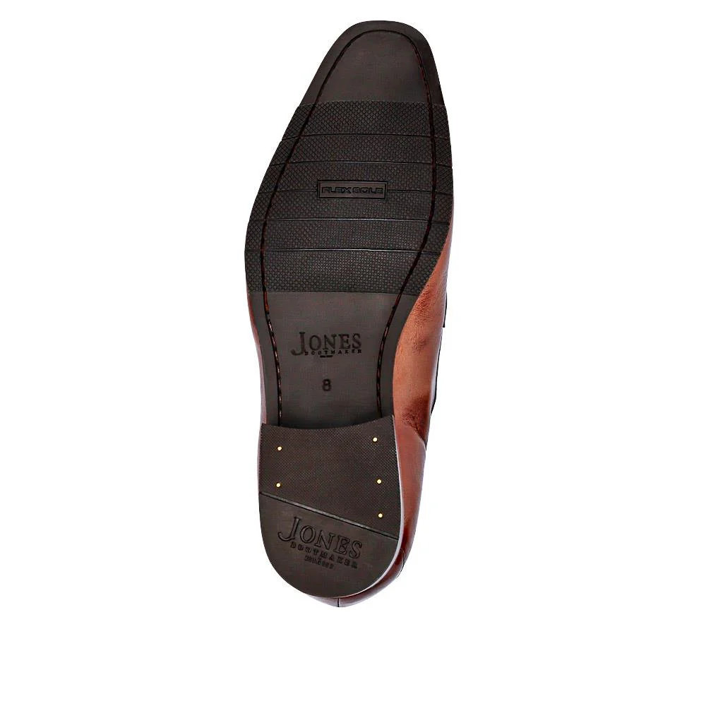 Ralphie Smart Leather Slip-On Shoes - RALPHIE / 326 800 - Chestnut - Image 5