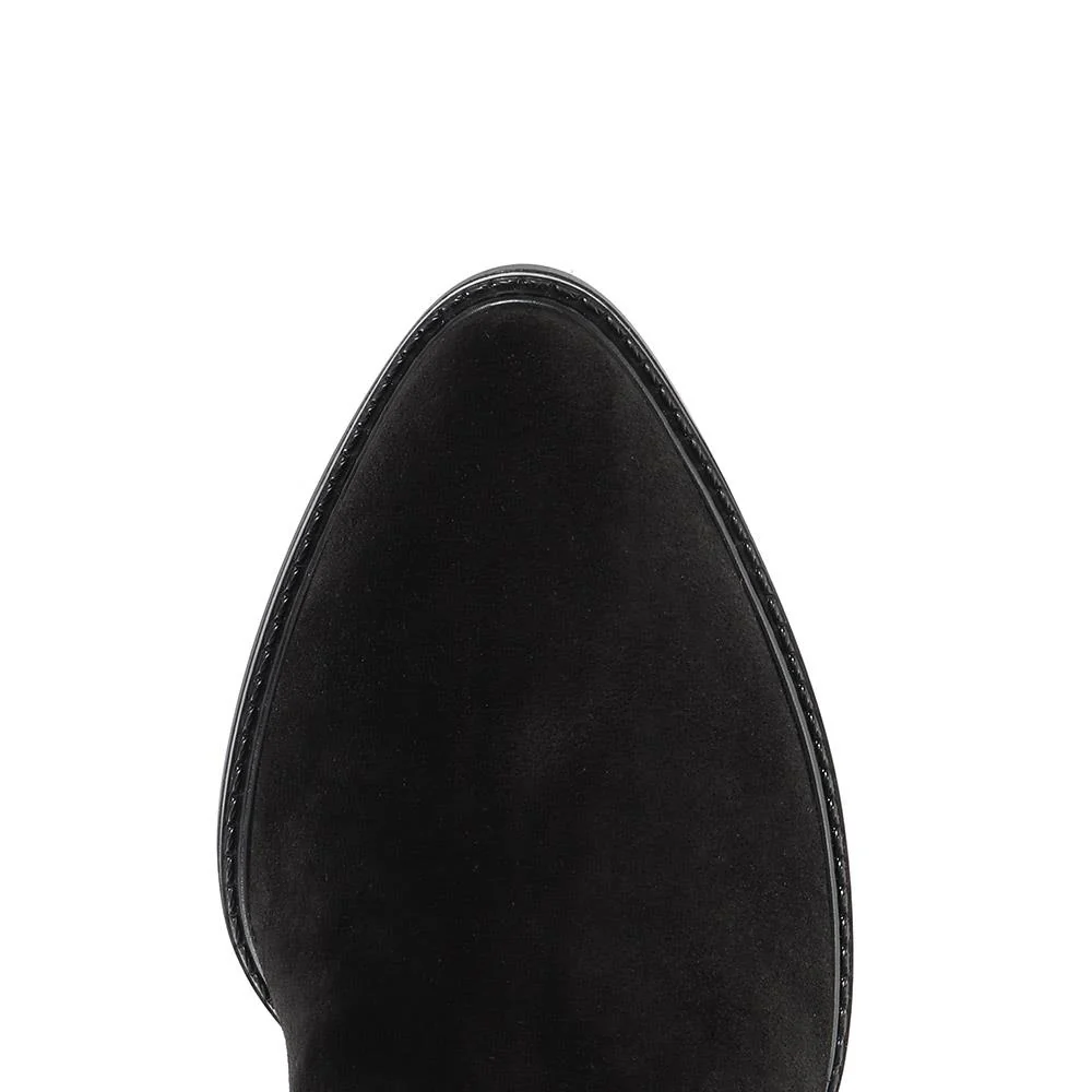 Ramona Suede Slouch Calf Boot - GAB30557 / 316 635 - Black - Image 6