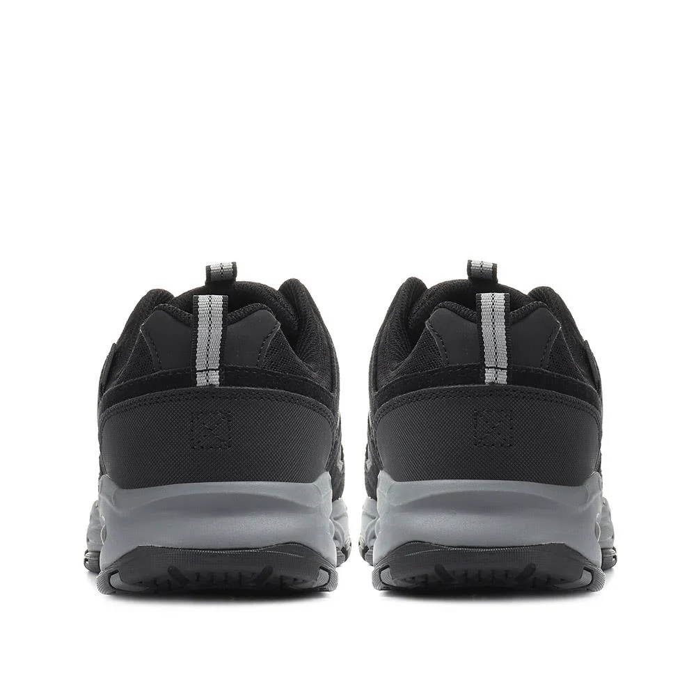 Reactor Mizule Lace-Up Casual Trainers - SKE30010 / 315 855 - Black - Image 3