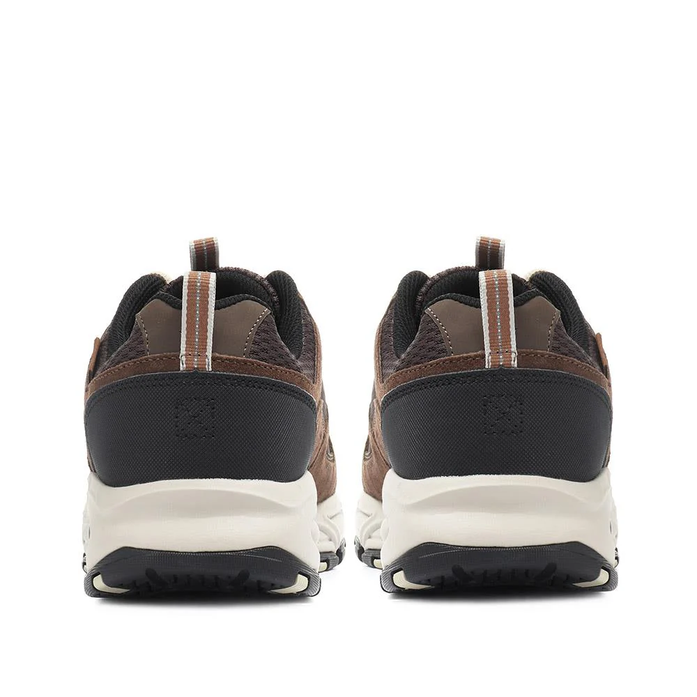 Reactor Mizule Lace-Up Casual Trainers - SKE30010 / 315 855 - Brown - Image 3