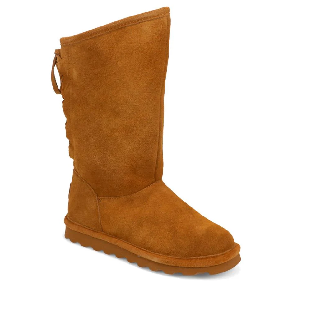 Rear-Laced Sheepskin Leather Boots - EDNB40064 / 326 905 - Image 2