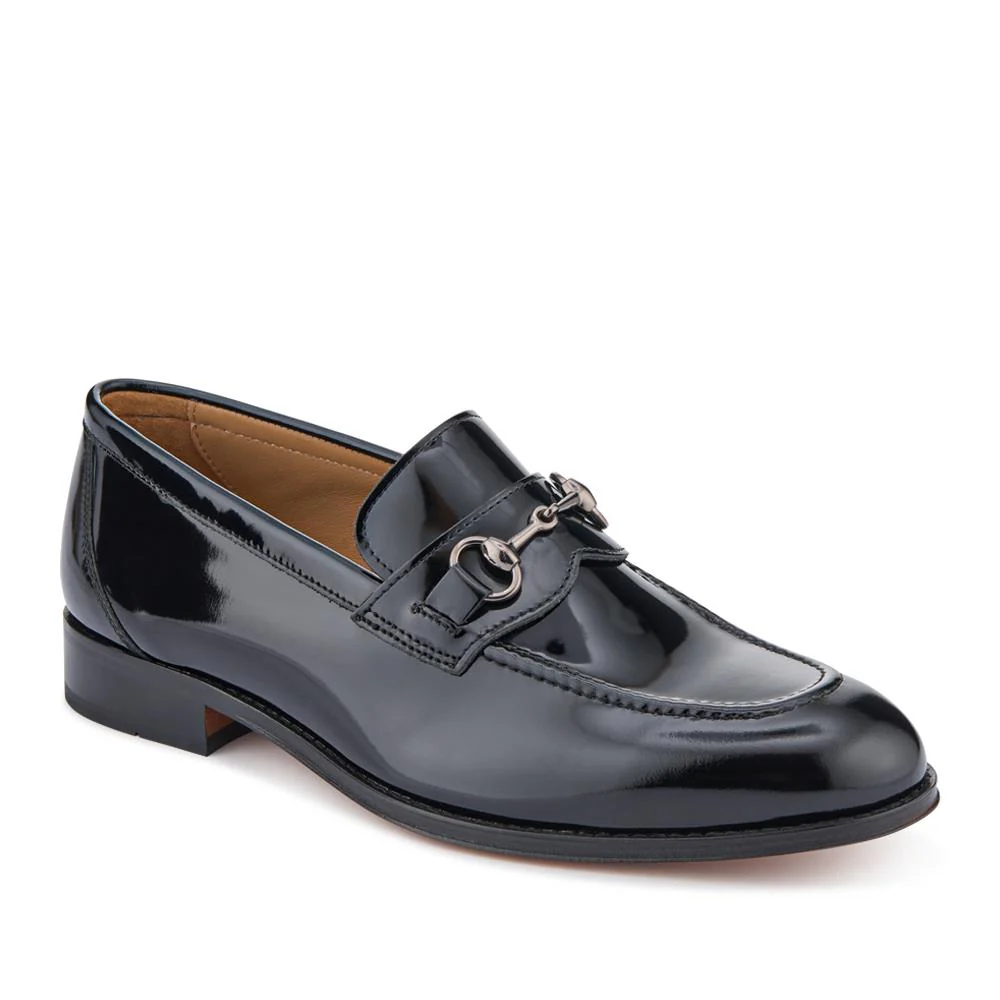 Reece Leather Loafers - REECE / 325 745 - Black Patent
