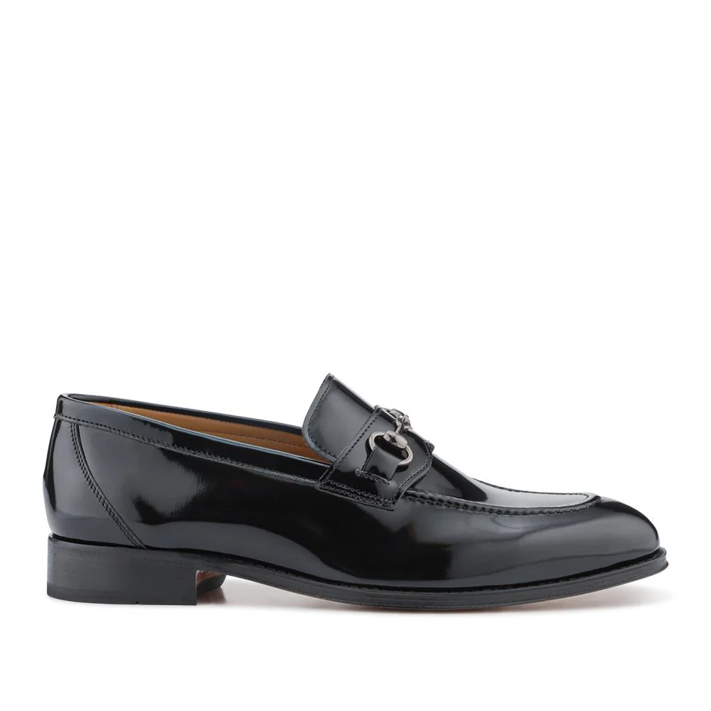 Reece Leather Loafers - REECE / 325 745 - Black Patent - Image 2