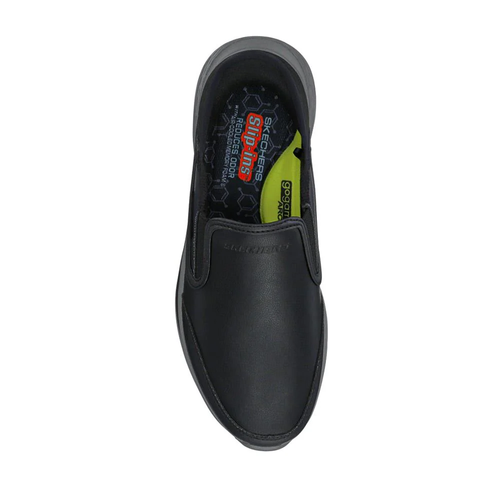 Skechers Slip-ins: Slade - Cooper Leather Shoes - SKE41511 / 326 789 - Black - Image 4