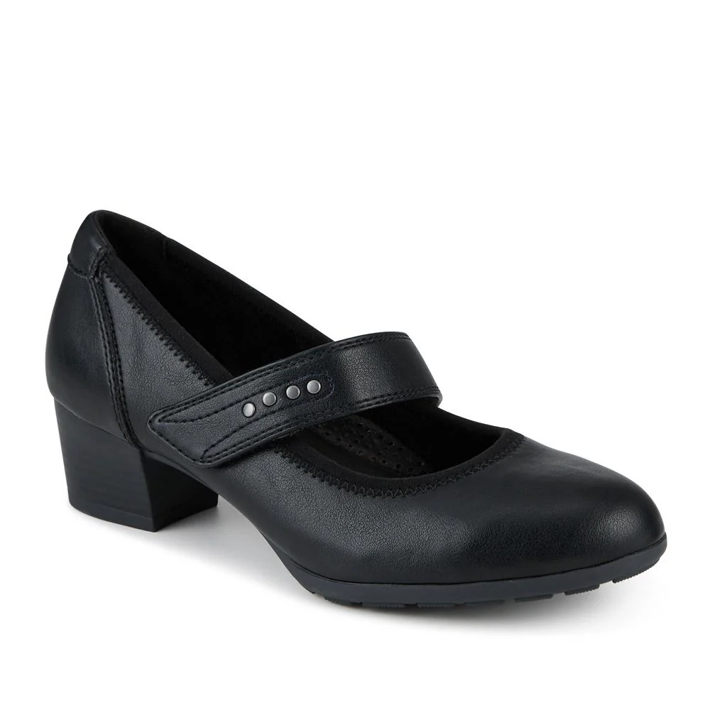 Relife Block Heel Touch Fasten Mary Janes - RELIF42010 / 327 919