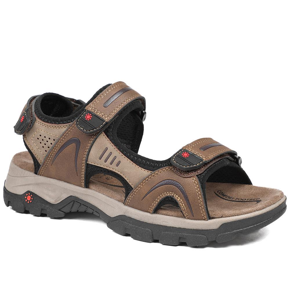 Relife Extra Wide Triple Fasten Sandals - RELIF43010 / 328 927