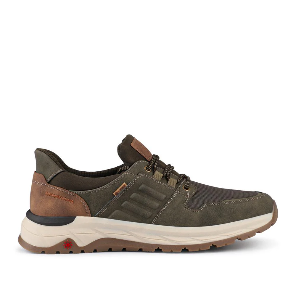 Relife Wide Fit Bungee-Lace Shoes - RELIF42002 / 327 803 - Khaki - Image 2