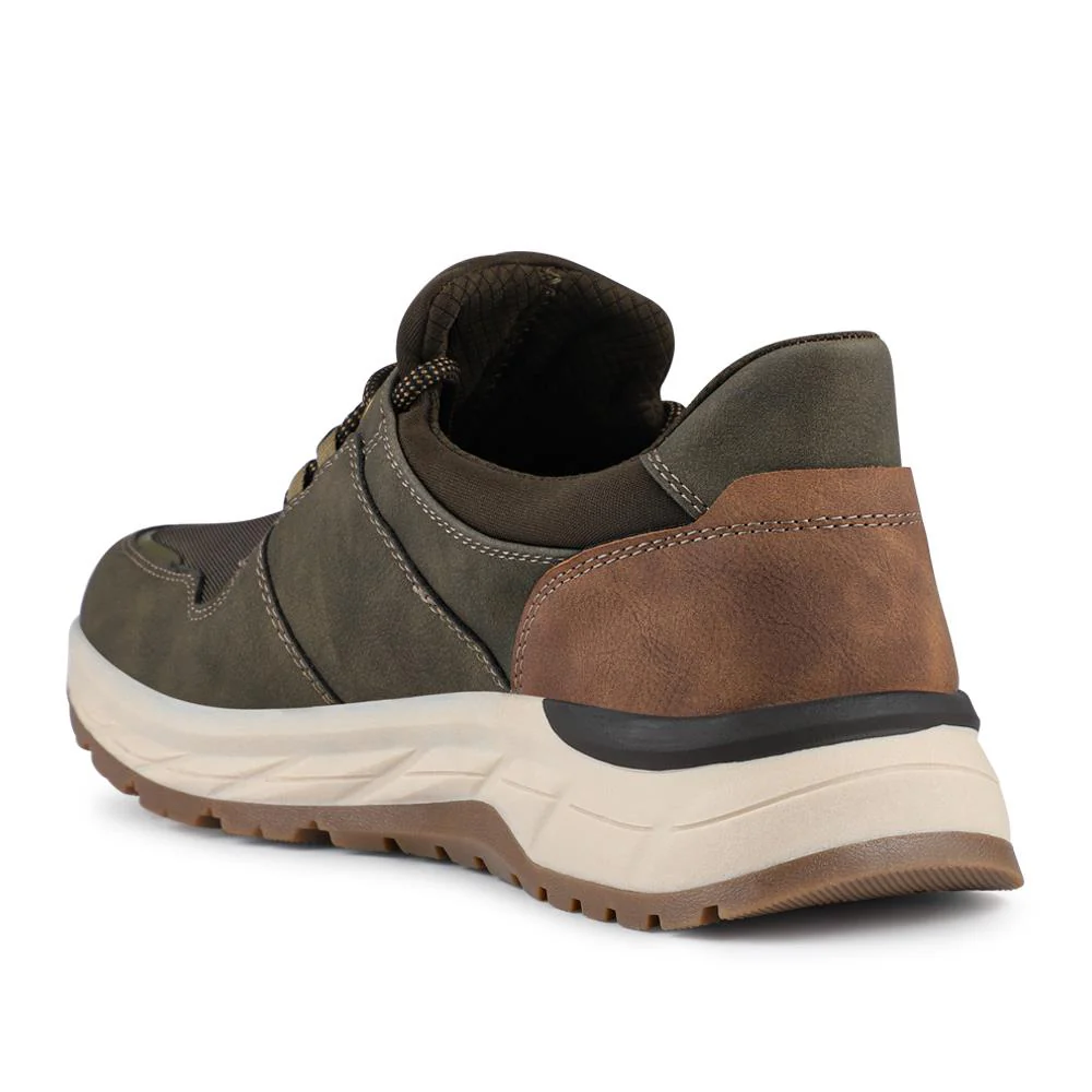 Relife Wide Fit Bungee-Lace Shoes - RELIF42002 / 327 803 - Khaki - Image 3