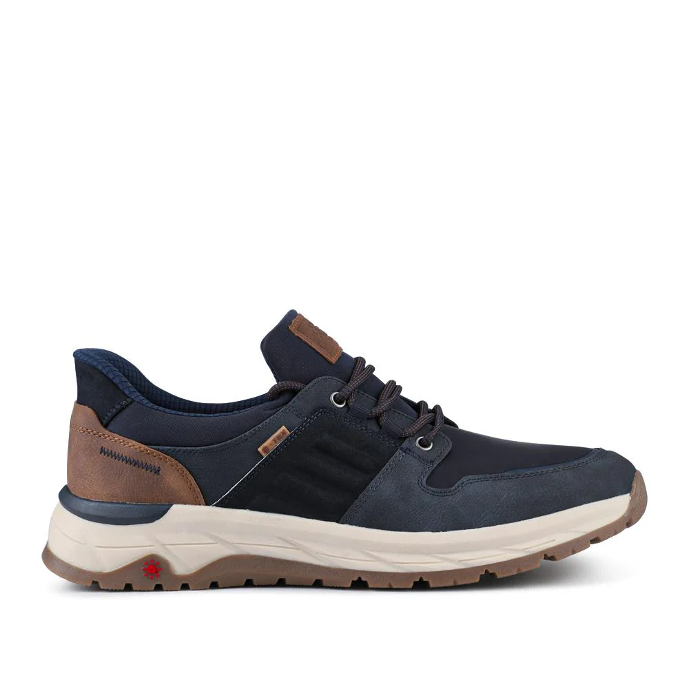 Relife Wide Fit Bungee-Lace Shoes - RELIF42002 / 327 803 - Navy - Image 2