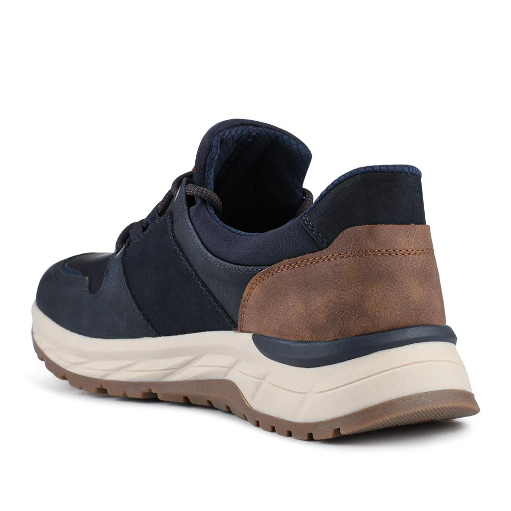 Relife Wide Fit Bungee-Lace Shoes - RELIF42002 / 327 803 - Navy - Image 3