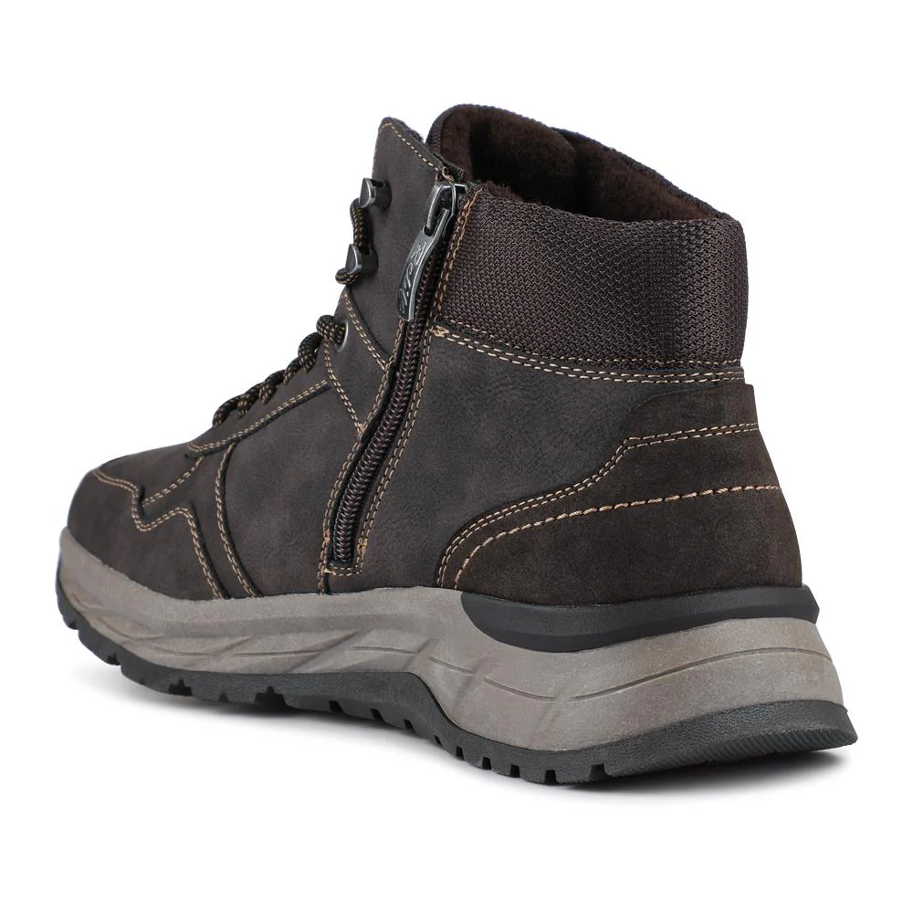 Relife Wide Fit Padded Ankle Boots - RELIF42003 / 327 805 - Dark Brown - Image 3