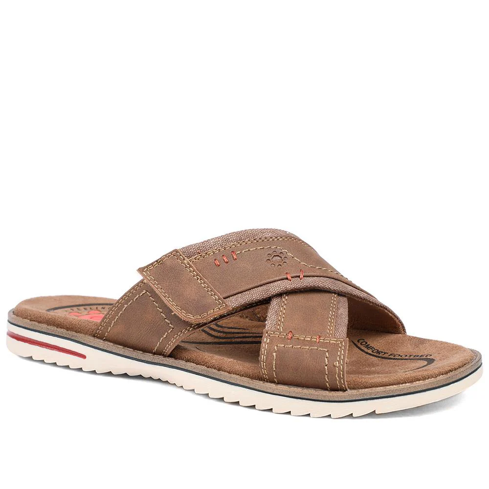Relife Wide Fit Slip On Sandals - RELIF43011 / 328 926
