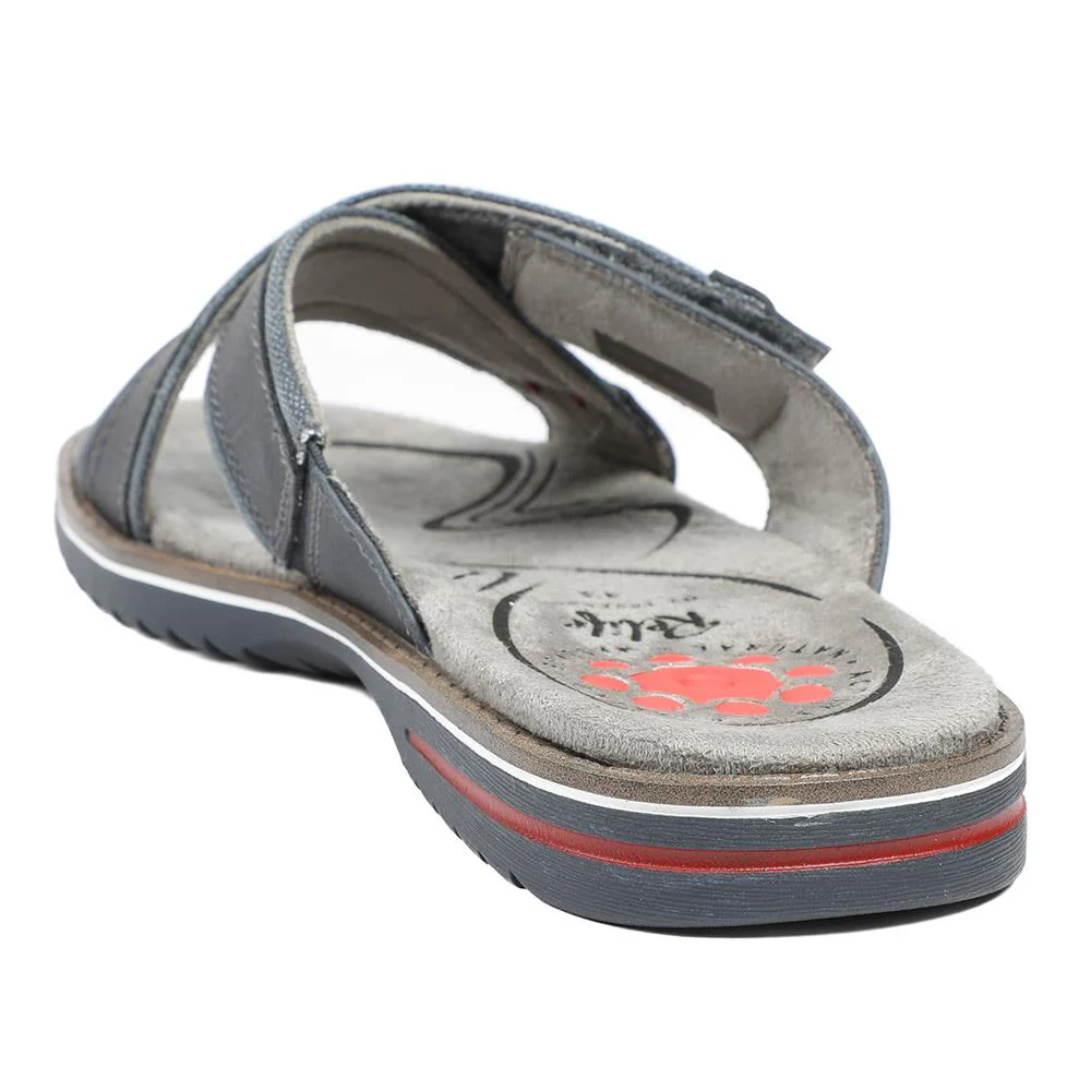 Relife Wide Fit Slip On Sandals - RELIF43011 / 328 926 - Navy - Image 4
