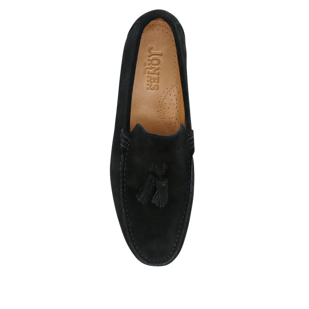 Retford Leather Loafers - RETFORD / 326 924 - Black Suede - Image 4
