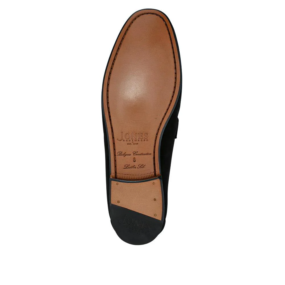 Retford Leather Loafers - RETFORD / 326 924 - Black Suede - Image 5