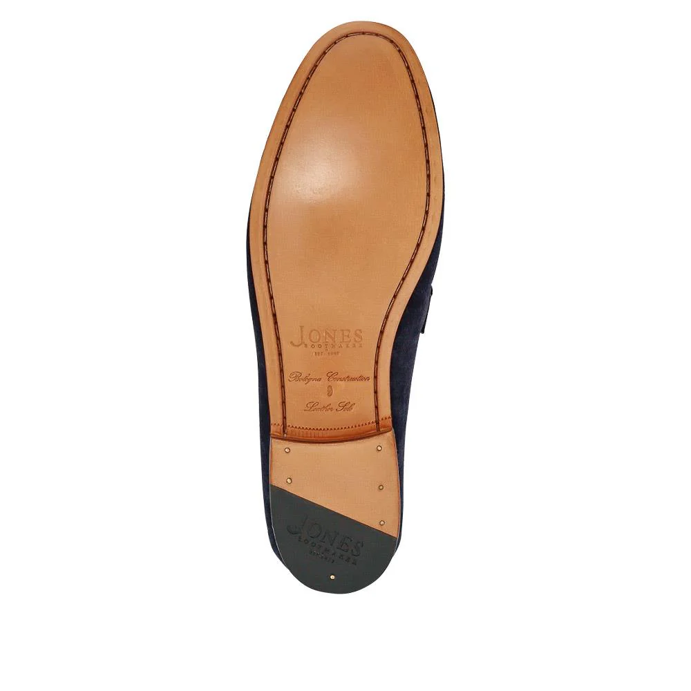 Retford Leather Loafers - RETFORD / 326 924 - Navy Suede - Image 5